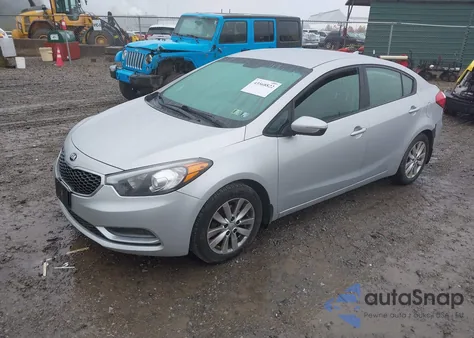 2016 Kia Forte Lx z USA, uszkodzony, nr VIN KNAFX4A65G5477498